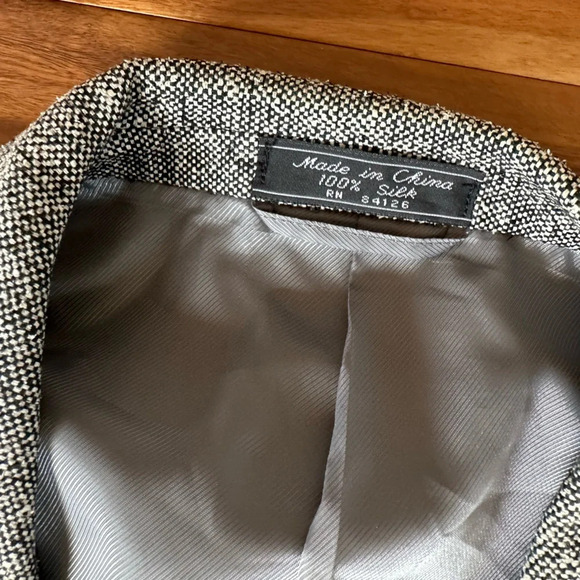 Bert Pulitzer Vintage Silk Tweed Sports Coat size 46L - Picture 5 of 8